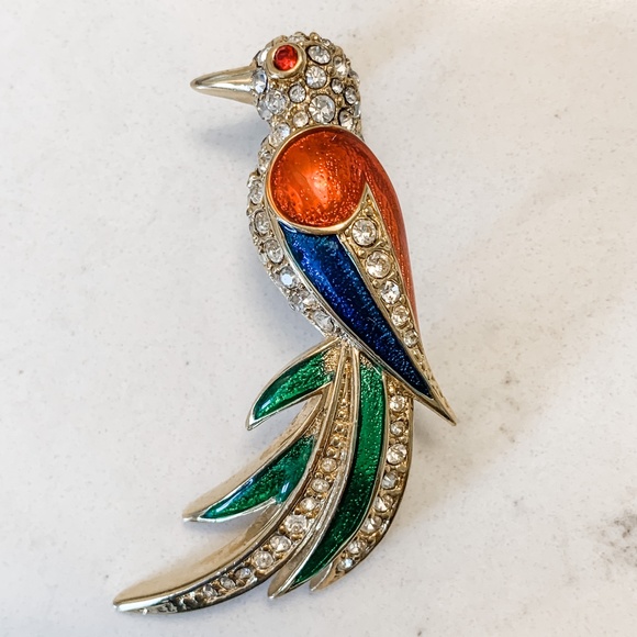 Park Lane vintage Bird Brooch - Picture 1 of 4